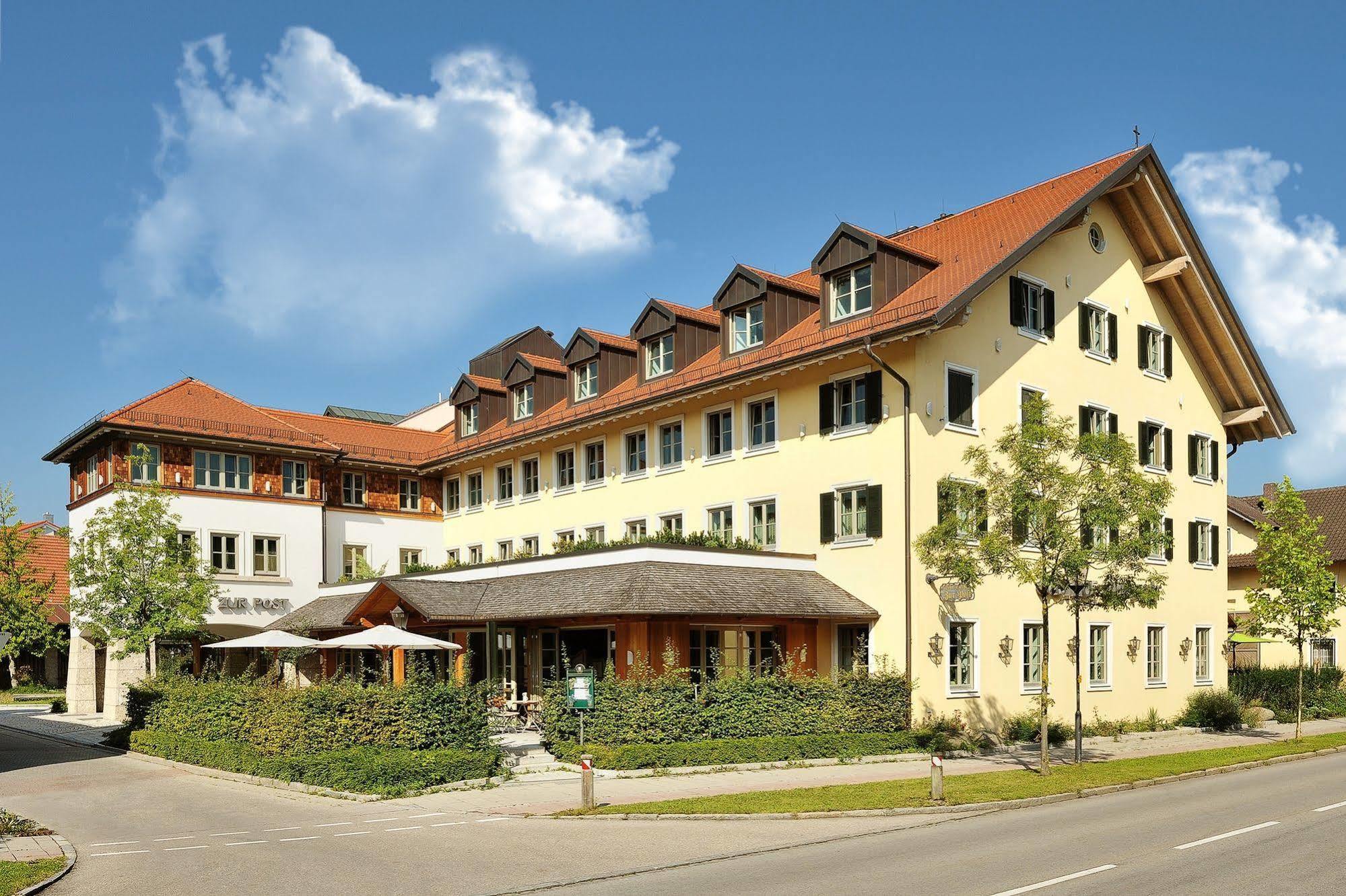 Hotel Zur Post 애쉬하임 외부 사진